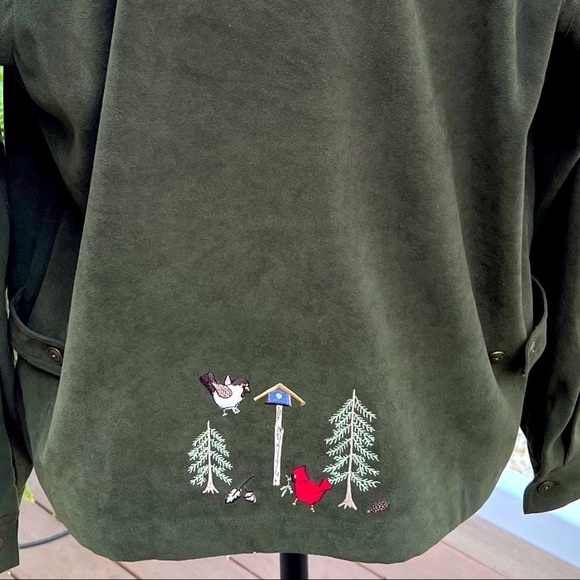 Unique Christopher & Banks Embroidered Jacket - Picture 8 of 14